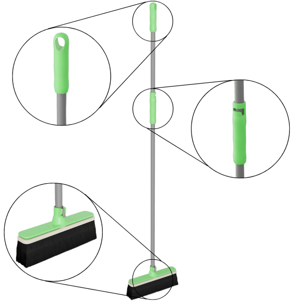 diseño de prototipo de escoba